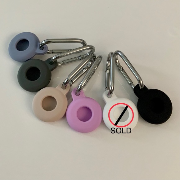 Silicone case for apple airtag with clip - Picture 4 of 7